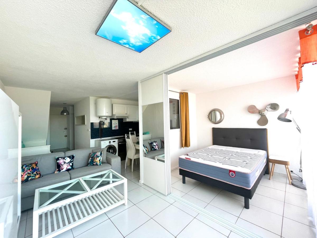 Barcaresa-Elegant Appartement Vue Mer Wifi Parking Le Barcares Exterior photo